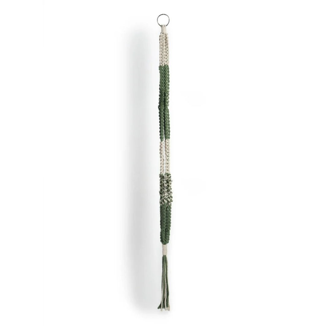 Custom Macrame Pot Holder Tailored Hanging Plant Décor